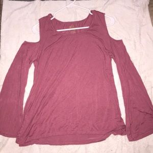 arizona jeans cold shoulder shirt